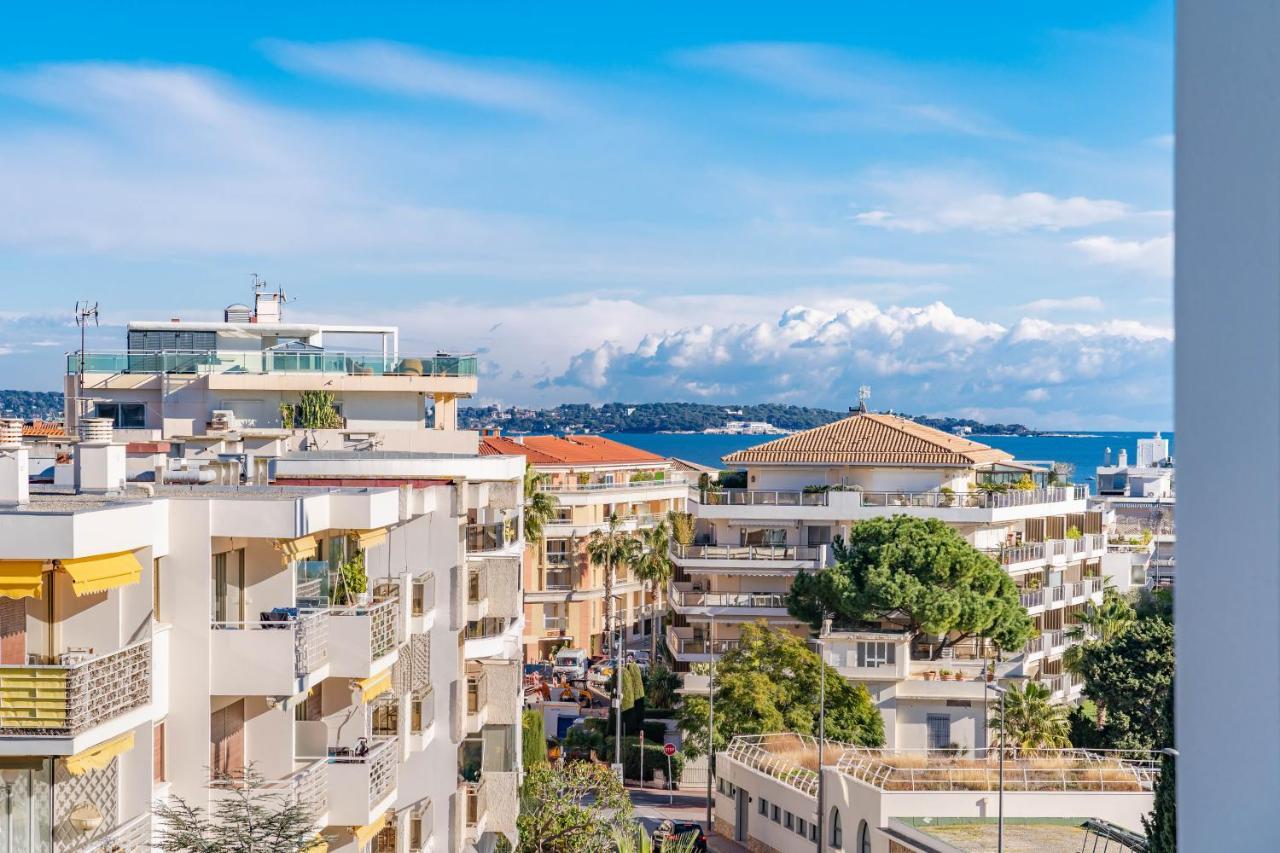 Palm Beach- Free Wifi- Parking- Sea View คานส์ ภายนอก รูปภาพ